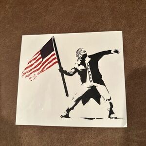 Patriotic USA Decal and Sticker